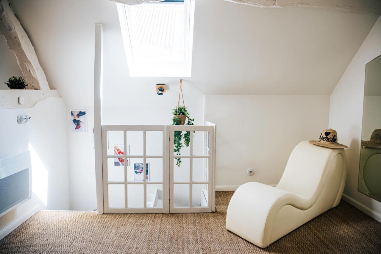 Loveroom Du Perche : Maison Avec Balneo Moulins-la-Marche Exteriér fotografie